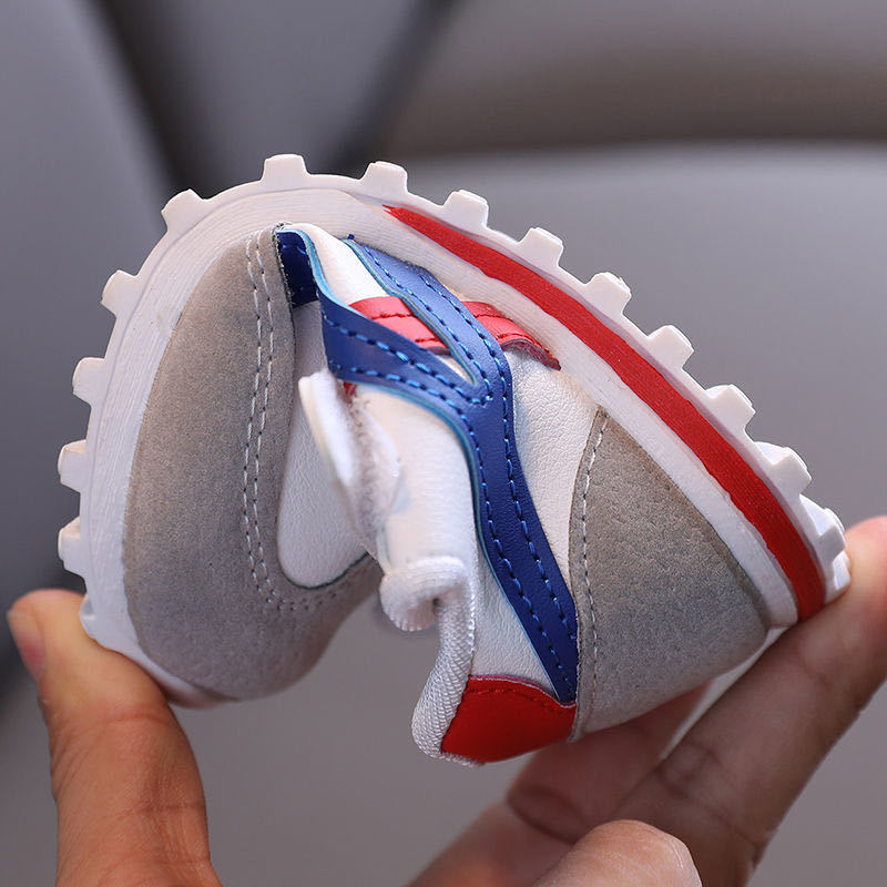 Autumn leather men's shoes autumn and winter men's and women's baby shoes 0-5 years old children's shoes men's toddler shoes children's white shoes