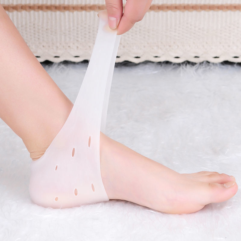 Silicone Heel Anti-crack Protective Cover Backheel Anti-crack Socks Foot Cover Heel Cover Foot Crack Protective Foot Socks