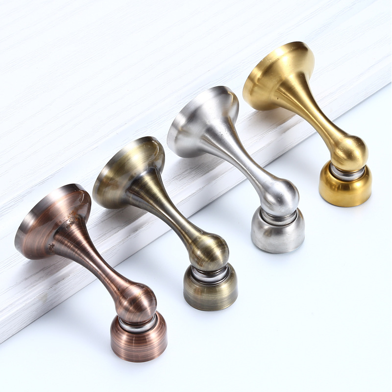 Stainless steel door suction strong magnetic suction wall suction door stop resistance indoor room wood door toilet hardware accessories