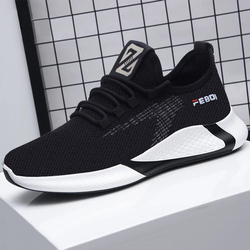 Cross-border new mesh shoes breathable casual shoes men's trend Joker sneakers men's shoes a generation of hair