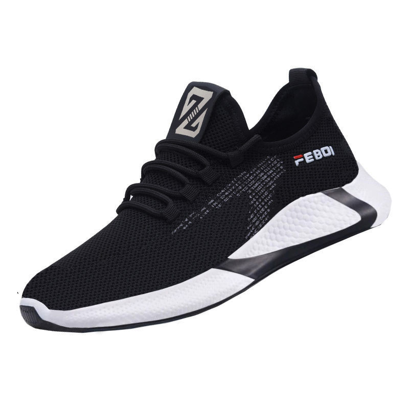 Cross-border new mesh shoes breathable casual shoes men's trend Joker sneakers men's shoes a generation of hair