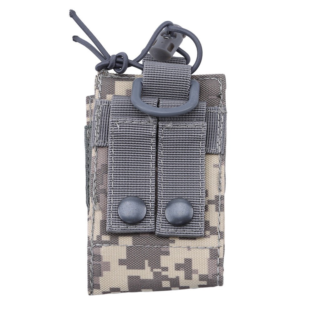 Outdoor military fan accessories hanging bag tactical vest molle system mountaineering equipment camouflage bag mobile bag