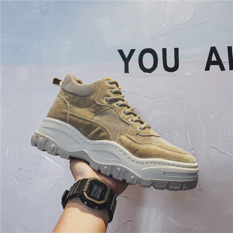 Torre Shoes 2025 New Autumn Men's Shoes Sports Casual Trendy Shoes All-match Running Trendy Ins Men's Travel Shoes