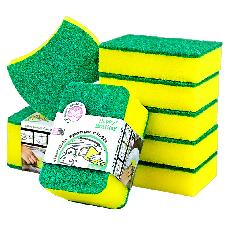 Washing dishes sponge wiping kitchen supplies household cleaning scouring pad dish cloth brush bowl brush pot sponge block magic wipe