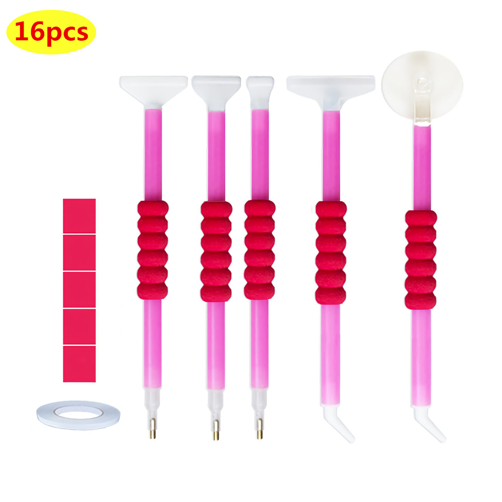 DIY Diamond drawing tool drill pen elbow set combination new foreign trade sticky drill cross stitch tool nail pen