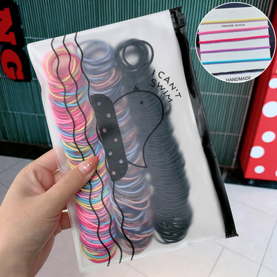 Hair Band Women's Small Hair Band Children's Hair Rope Girls' Baby Rubber Band Does Not Hurt Hair Elastic Hair Accessories