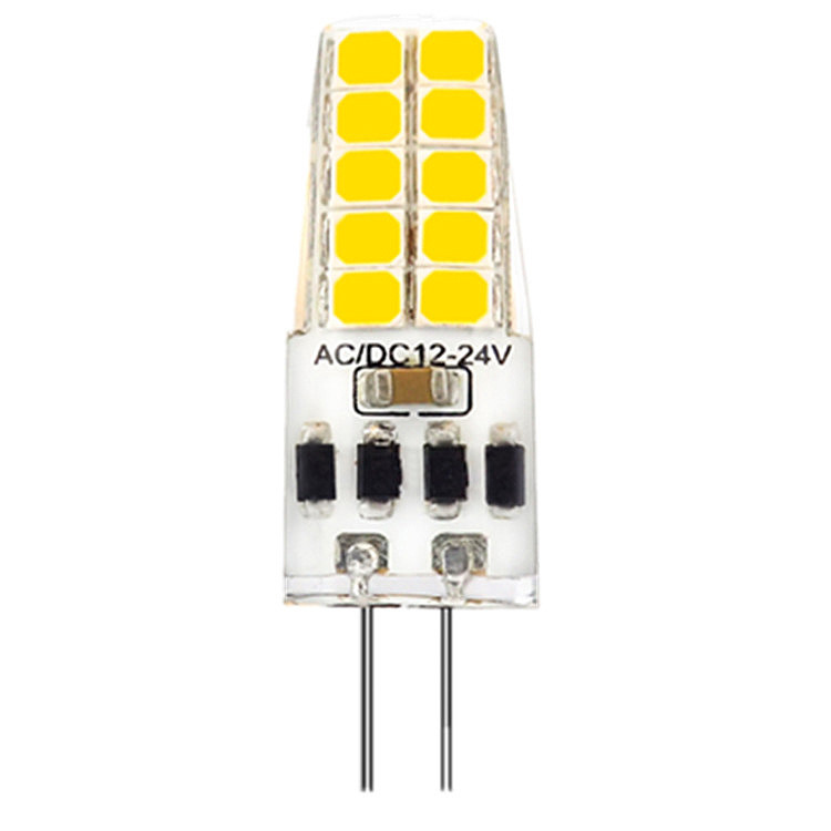 G 4シリコンランプled直挿しランプランプ2835ピン20ランプ低圧ACDC12V-24V調光可能3w|undefined
