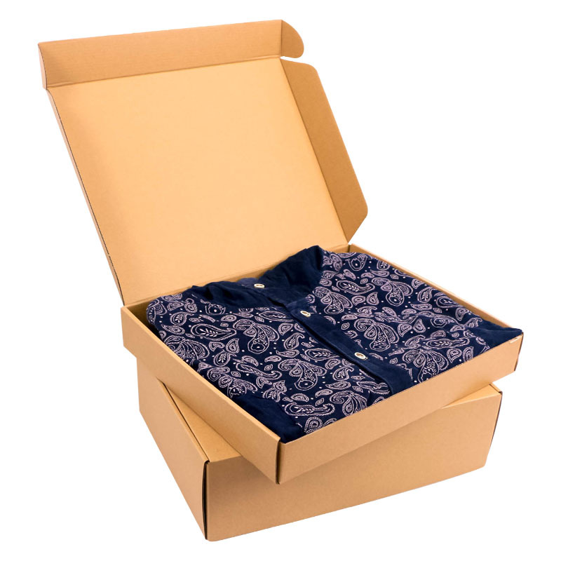 Clothing Paper Box Flying Machine Box in stock Underwear Bra Packaging Box Express Packing Corrugated Box Printing logo