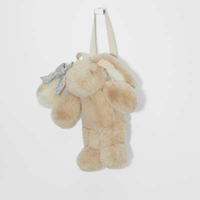 Plush rabbit backpack high quality