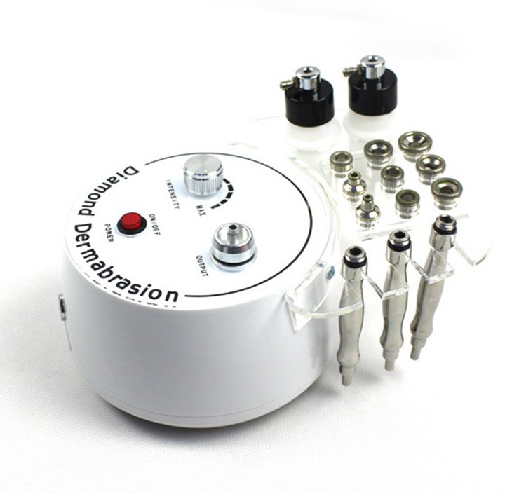 Three-in-one diamond micro-carving instrument microdermabrasion instrument blackhead suction facial cleaning instrument desktop micro-carving instrument skin grinding machine