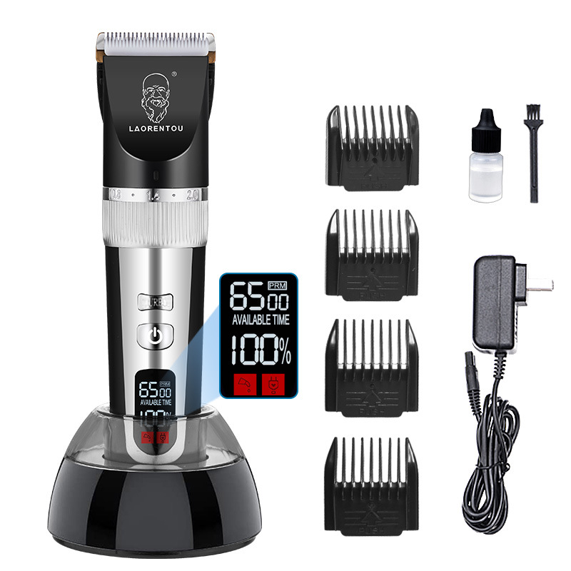 Factory direct cross-border hair clipper rechargeable electric clipper household hair clipper baby children adult electric clipper