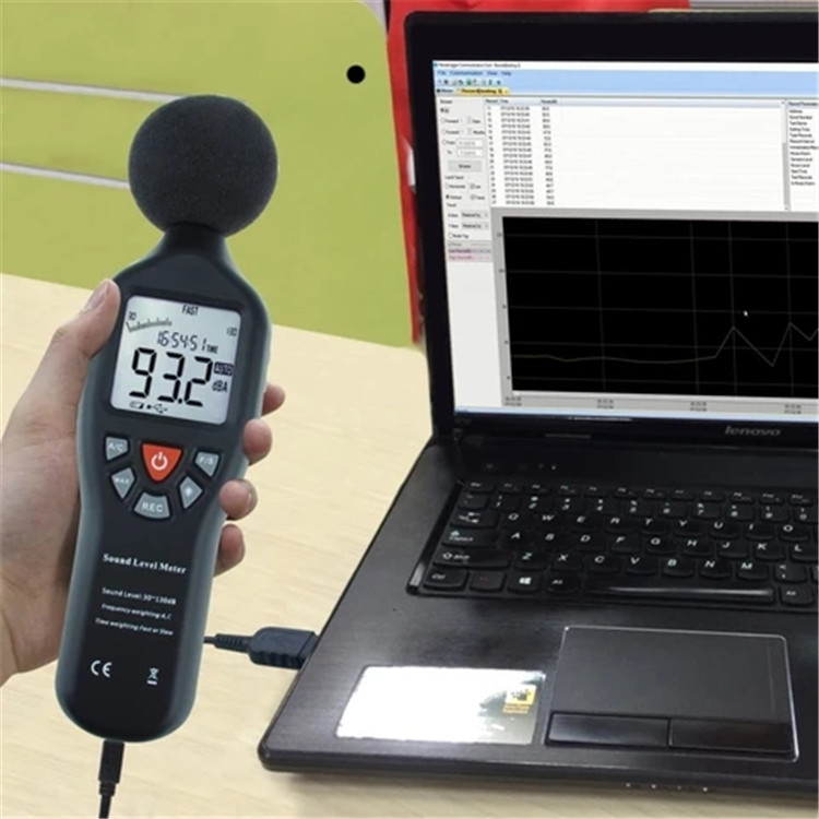 Foreign trade wholesale high precision noise sensor decibel meter, noise meter noise meter, noise recorder
