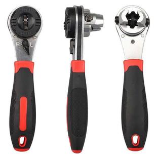 New high-end adjustable multi-function 6-22MM ratchet adjustable open end wrench hardware tools