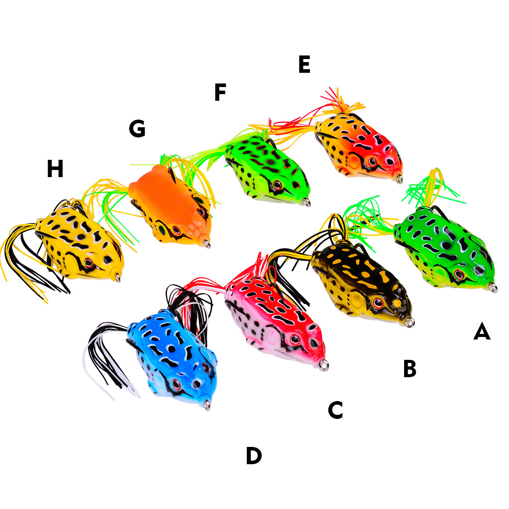New Thunder Frog Luya fake bait simulation fake bait Soft Bait Luya bait black fish bait manufacturers wholesale