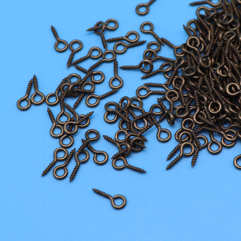 1000 px/bag wholesale sheep horn nail diy jewelry accessories self-tapping sheep eye screw sheep eye nail sheep horn nail