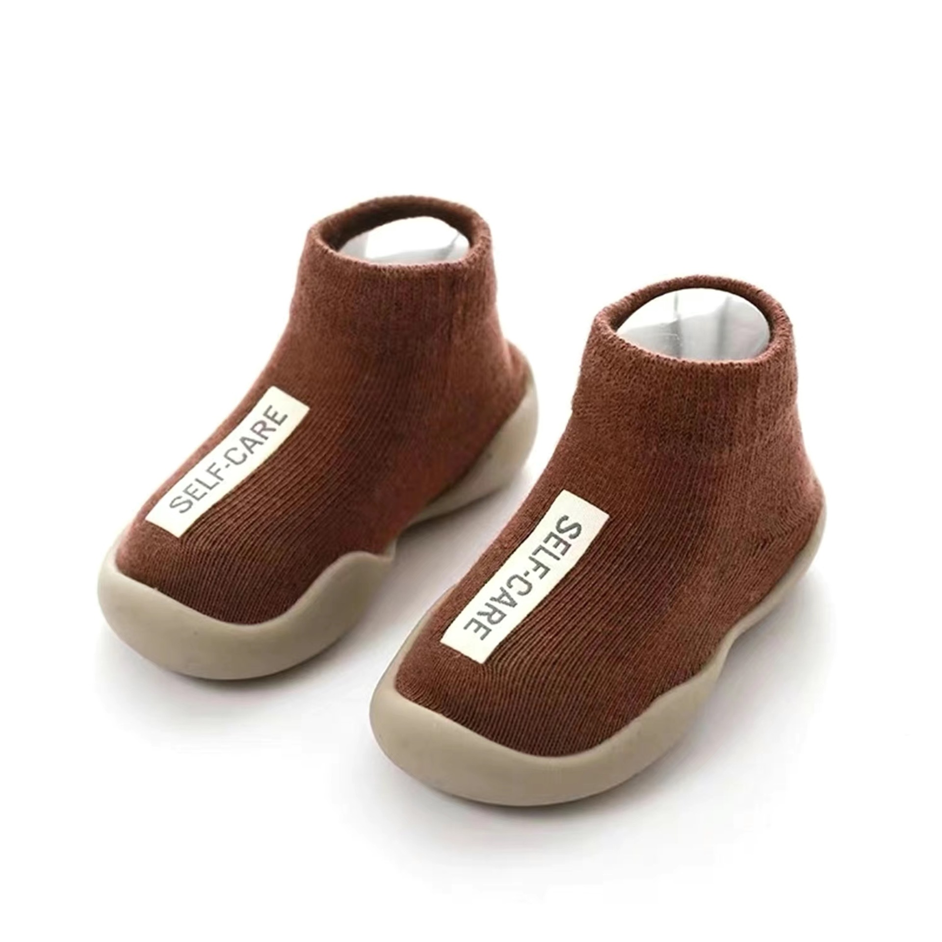 Baby Toddler Shoes Soft Sole Non-slip Spring and Autumn Baby Socks Shoes Indoor and Outdoor Walking Early Education Infant Breathable Shoes and Socks