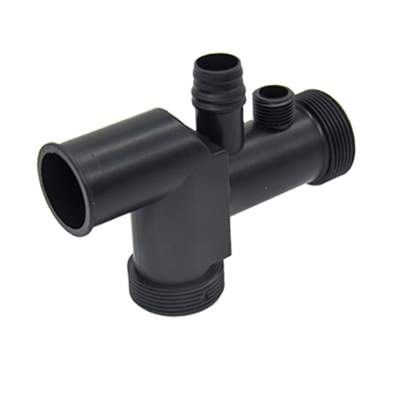 Kitchen waste disposer three-four-way elbow pipe food waste crusher anti-return water purification drainage elbow