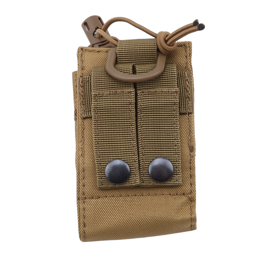 Outdoor military fan accessories hanging bag tactical vest molle system mountaineering equipment camouflage bag mobile bag