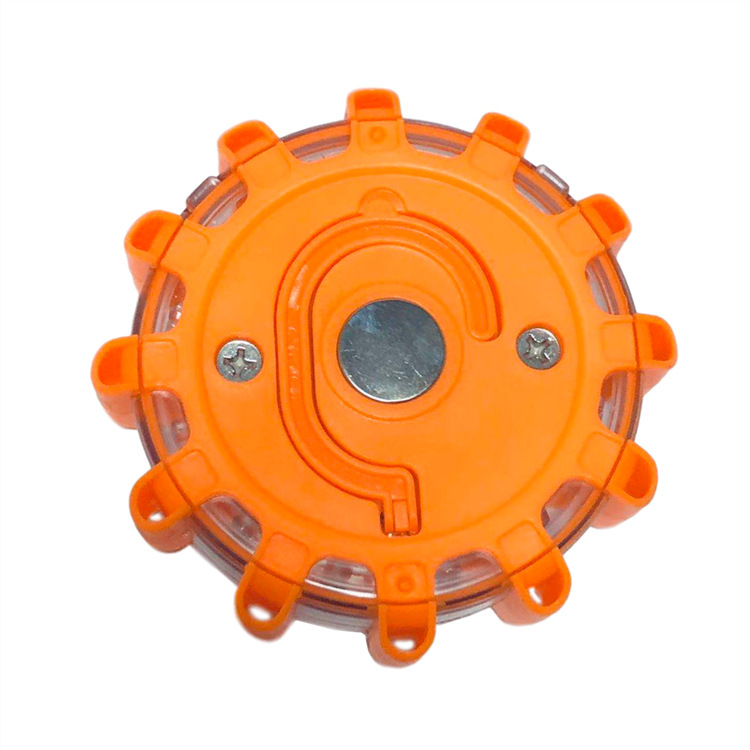 Car supplies magnet camping emergency light roadblock riding light rotating flash light 12 3 LED traffic warning light