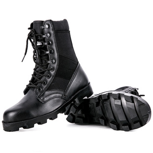 A Lang combat boots tactical boots outdoor sports training boots breathable boots combat boots outdoor hiking shoes security shoes