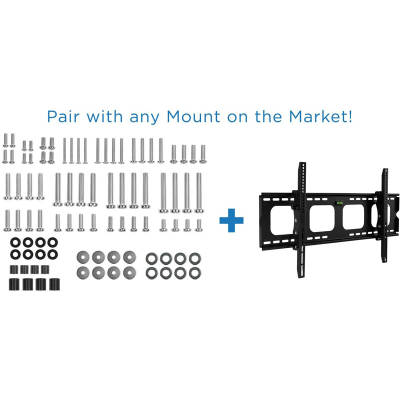 TV hanger screw bag accessories BM4M5M6M8 lengthened fixed bracket installation screw gasket rubber ring