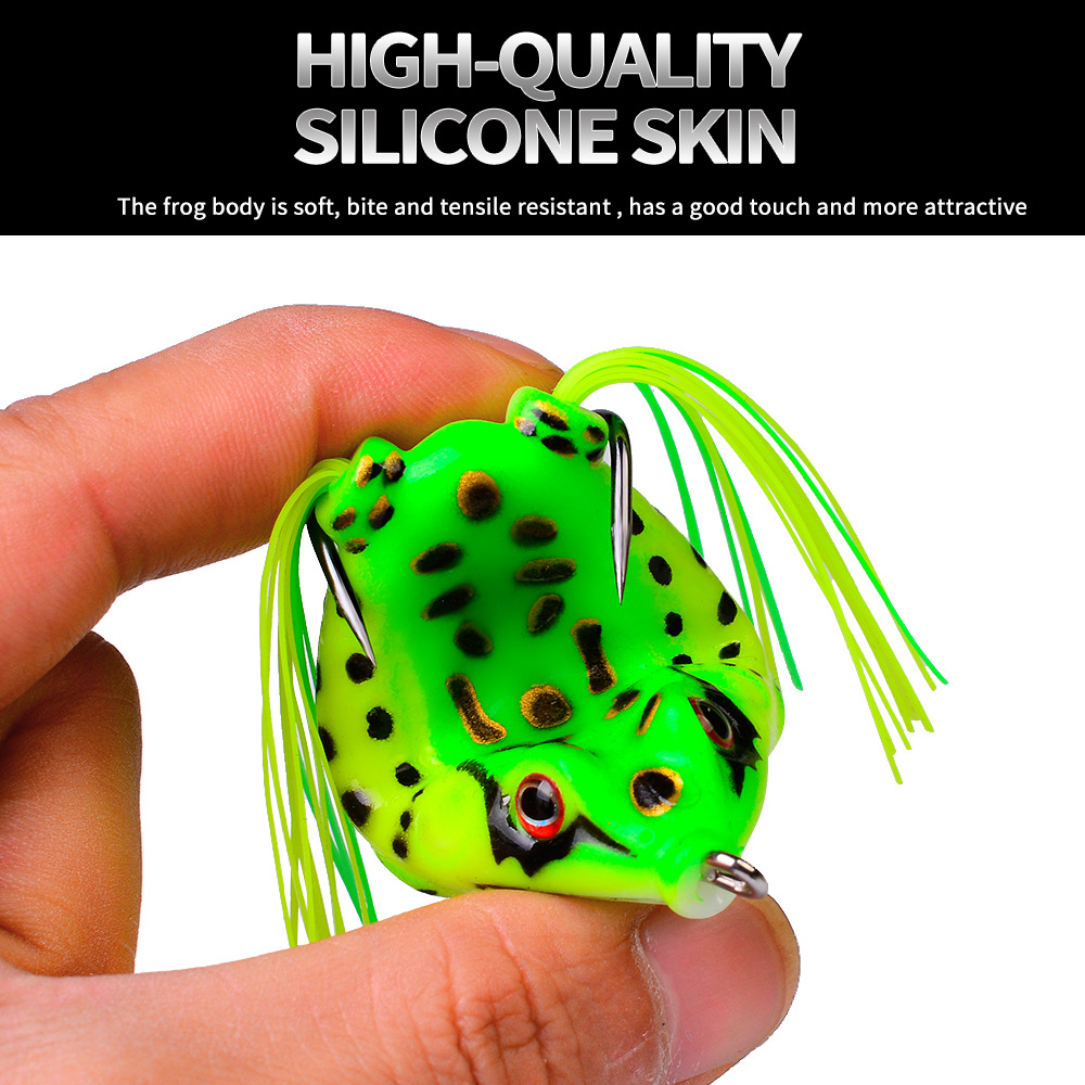 New Thunder Frog Luya fake bait simulation fake bait Soft Bait Luya bait black fish bait manufacturers wholesale