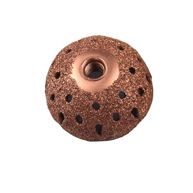 Low-speed and high-speed pneumatic grinding head Tungsten steel alloy grinding wheel Tire tire repair grinding machine head medium large