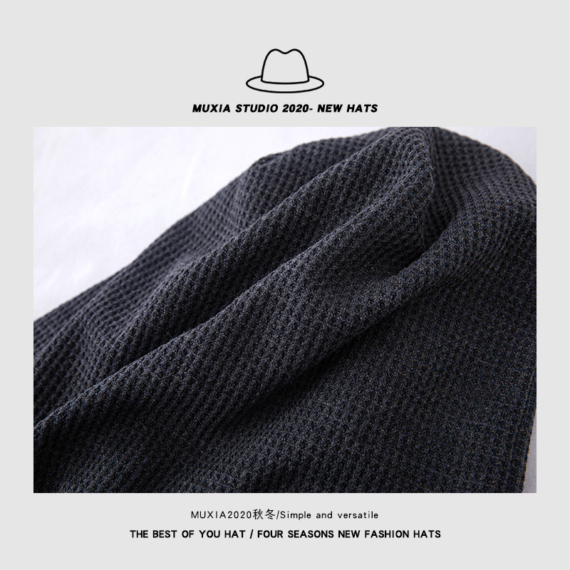 Autumn and Winter Baotou Hat Men's Outdoor Pullover Hat Double-layer Cotton Hat Moon Hat Women's Warm Nightcap Headband Stack Hat