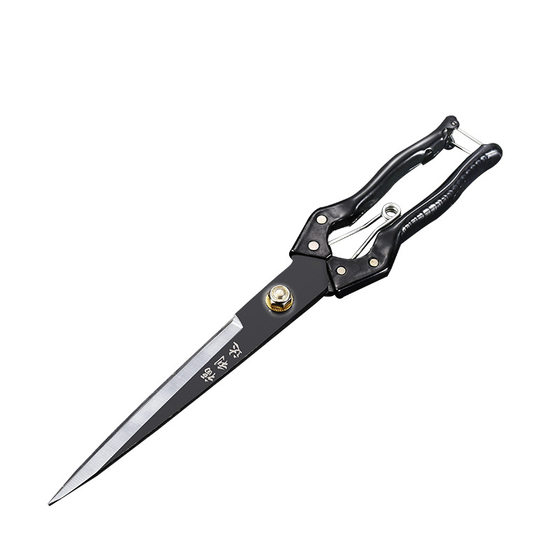 Factory spot household scissors manual handmade spring large rabbit hair cutting tools for dog hair wool scissors