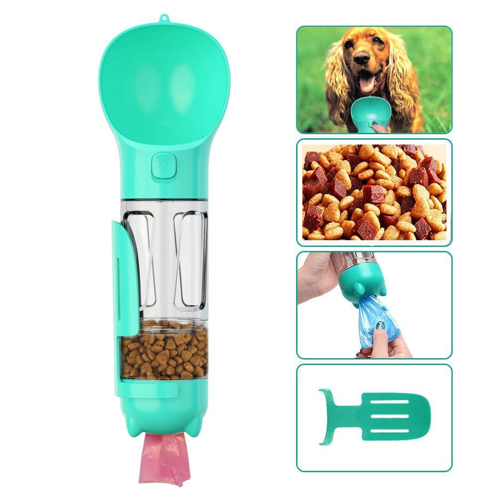 Walking the dog out of the water bottle dog drinking water portable cup drinking water outdoor supplies pet accompanying water food Cup