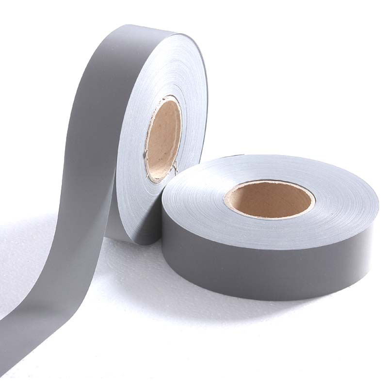 Factory self-marketing reflective strip highlight reflective belt General amount reflective strip reflective edging strip luggage bright silver reflective fabric