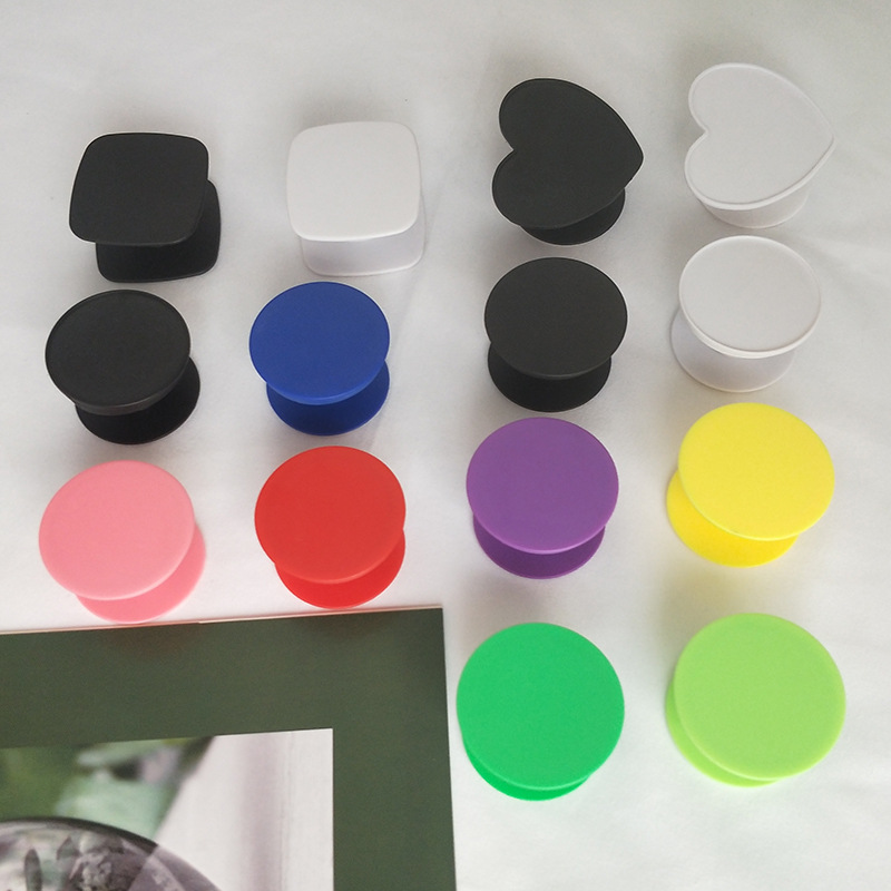 Airbag bracket lazy folding mobile phone telescopic bracket mobile phone airbag bracket round groove mobile phone bracket wholesale