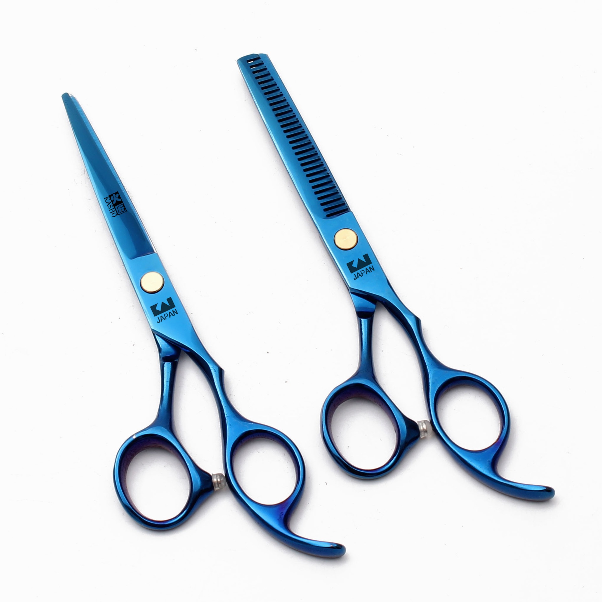 Firesmith 5.5/6 Inch Hairdressing Scissors Barber Flat Cutter Teeth Scissors Bangs Thin Scissors Home Apprentice 4 Color No Hangtag
