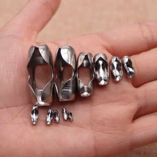 Bead chain buckle iron waist buckle iron bone buckle stainless steel waist buckle stainless steel bone buckle copper waist buckle copper bone buckle bead chain Buckle