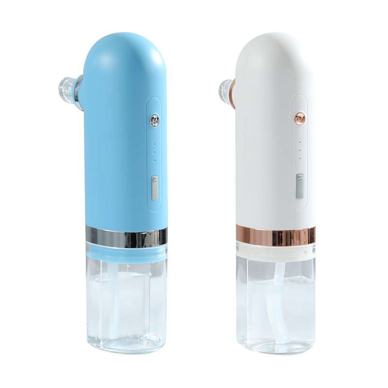 Cross-border electric blackhead suction instrument factory pore acne grease oxygen injection small bubble cleaning beauty instrument