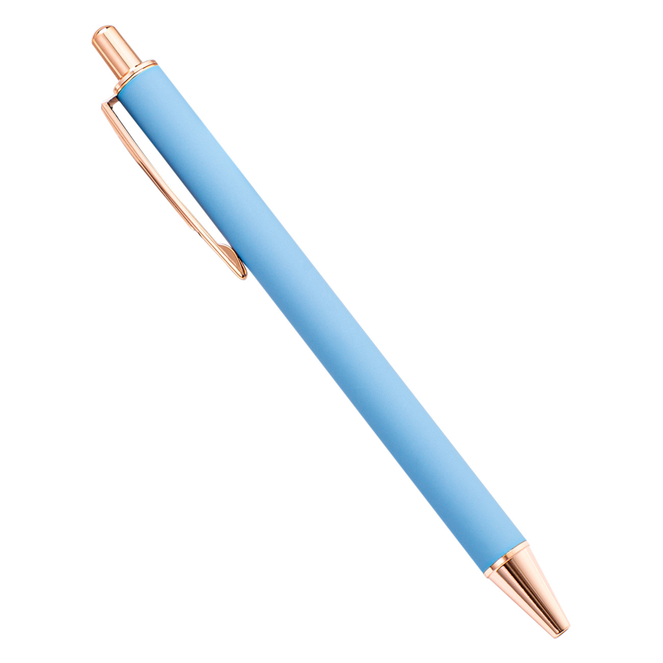 喷胶按动圆珠笔 按压式新款办公签字笔日系按动笔高颜值pen