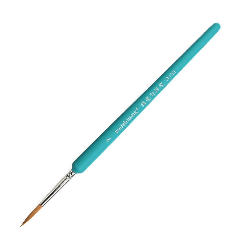 Wei Zhuang new G130 wolf brush hook line Pen watercolor soft fur oil painting fine pen head hook line hand drawing pen tracing edge drawing pen