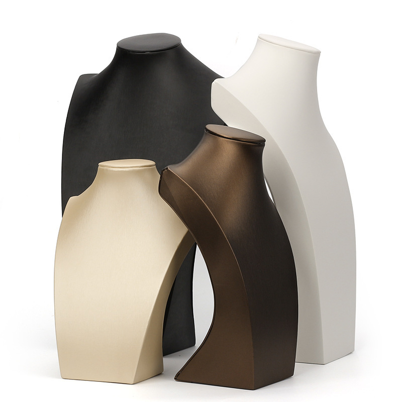 伸線ネックレス展示棚ペンダントネックレスアクセサリー人像首モデル展示道具ジュエリー展示棚|undefined