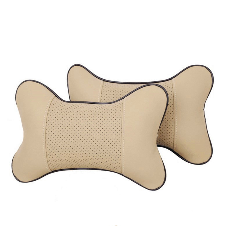 Car supplies car neck pillow car bone pillow Four Seasons universal car pillow car PU headrest single price