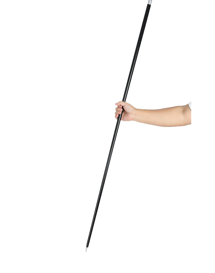 Magic props steel stick shrink stick steel bullet stick gold hoop stick telescopic Magic Stick Factory Direct magic toy spot