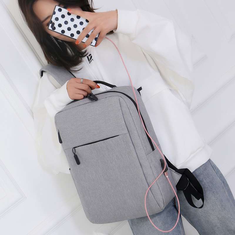 Computer backpack shoulder bag men's high-end sense large-capacity new shoulder bag men's business leisure school bag women's wholesale