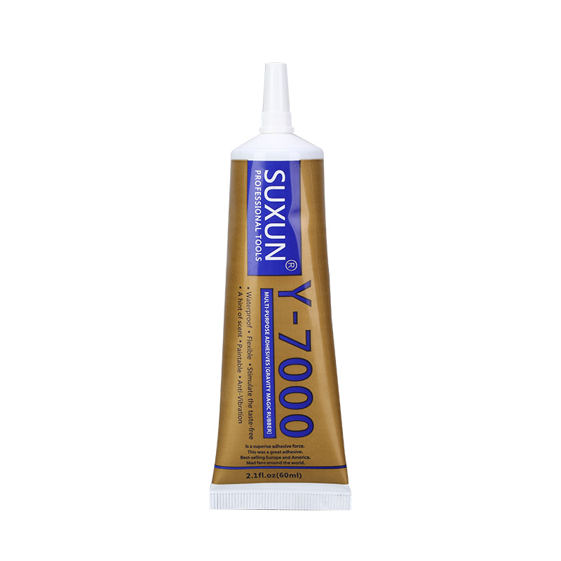 Y7000 glue jewelry glue DIY sliding door diamond decoration textile cloth sticky drill plastic hardware transparent SUXUN manufacturers