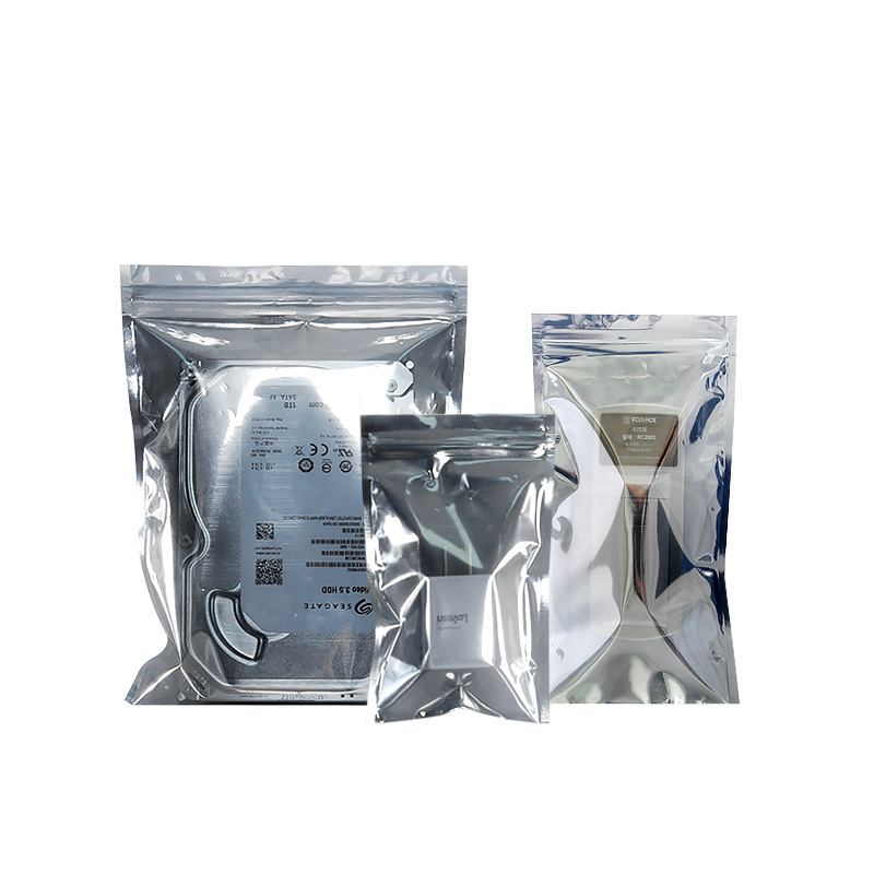 15 silk anti-static flat pocket shielding sealing bag large motherboard sealing bag hard disk plastic sealing bag electrostatic self-sealing bag