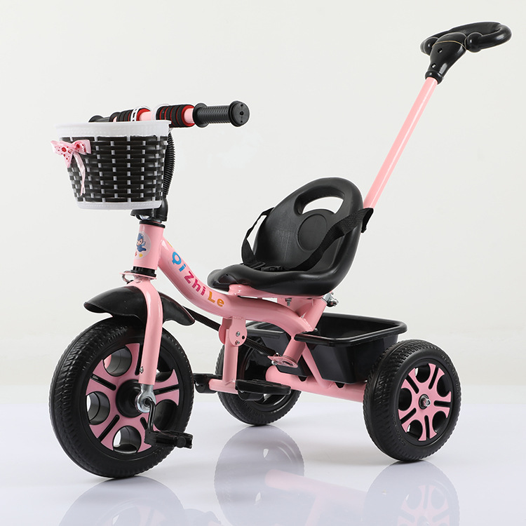 New Children's Tricycle Bicycle Walking Baby Car Children's Bicycle Baby Trolley 2-5 Years Old Baby Stroller