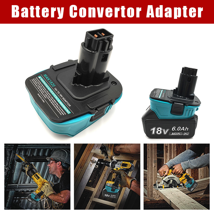Power tool accessories MAK1820 Makita Makita 18V lithium battery turned Dewalt 18V nickel electricity