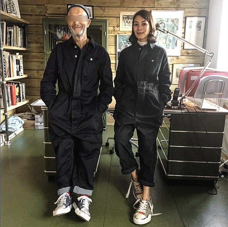 American Style Multi-Pocket Workwear Jumpsuit Men's Ami Kaji Fashion Brand Jumpsuit Loose Workers' Work Clothes Set