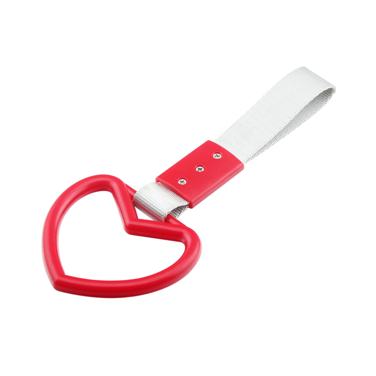 JDM original element heart-shaped car electrostatic belt decorative warning hanging ring rear bumper warning ring car hand pull ring