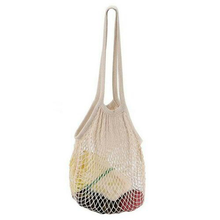 Spot Amazon Pure Cotton Mesh Bag Portable Cotton Bag Cotton Mesh Bag Supermarket Vegetable Fruit Net Bag Shopping Bag