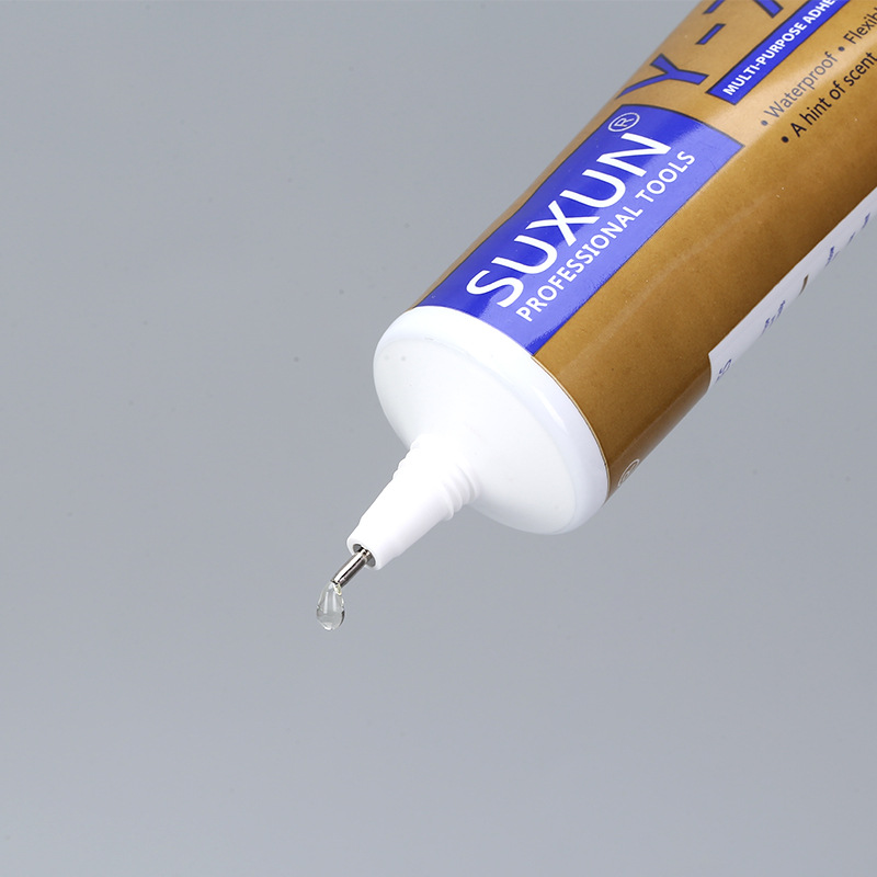 Y7000 glue jewelry glue DIY sliding door diamond decoration textile cloth sticky drill plastic hardware transparent SUXUN manufacturers