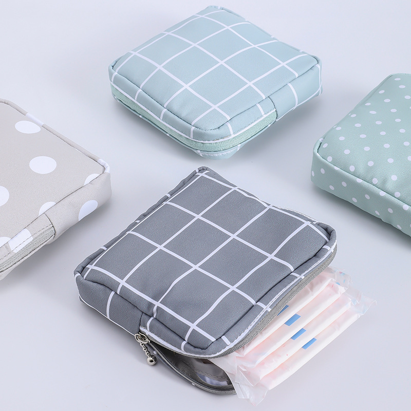 Sanitary napkin storage bag aunt towel portable portable storage bag large capacity sanitary napkin monthly small bag m towel bag